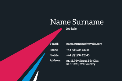 Show details for PrintIQ - Business Card - Simple